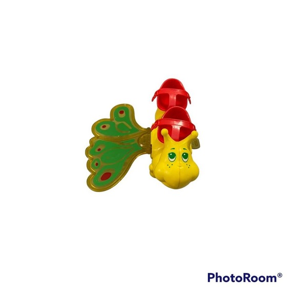 VINTAGE KENNER 1980s STRAWBERRY SHORTCAKE SNAIL CART & BUTTERFLY-LOT OF 2 - Picture 6 of 10